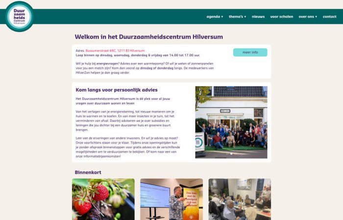 Duurzaamheidscentrum Hilversum | portfolio Sbd design