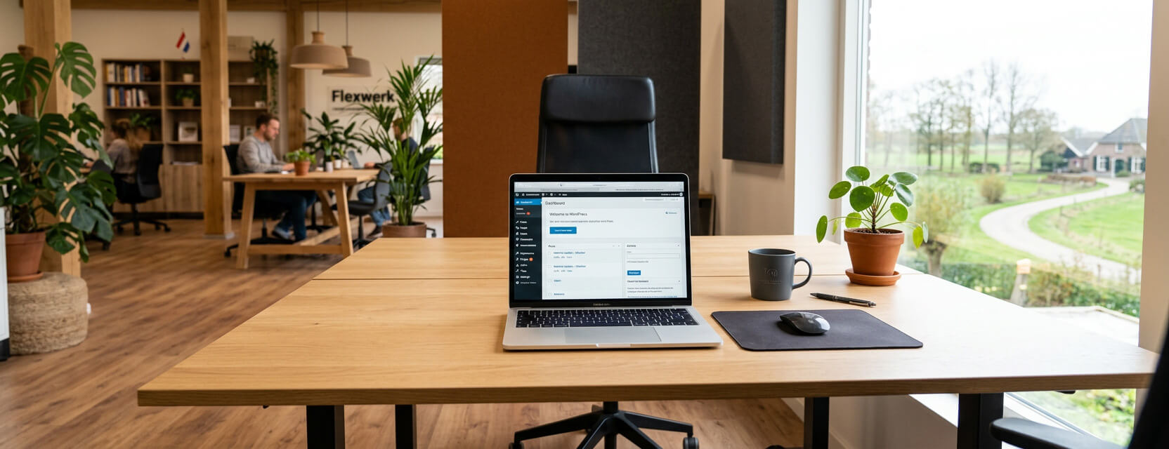 Onderhoud en beheer van de wordpress website, Sbd design