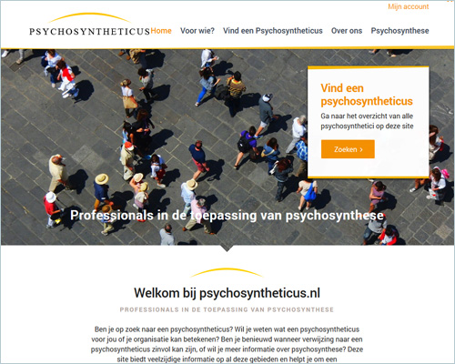 Portfolio WordPress websites van sbddesign.nl in Hilversum